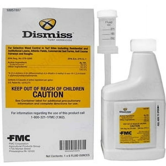 Dismiss Turf Herbicide (Sulfentrazone) - 6 oz.