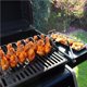 thumbnail image 3 of Soidarity Soporte de pierna de pollo BBQ Soporte de pierna de pollo plegable de acero inoxidable plateado Estufas de camping Numero 3 Soidarity OD009681-03, 3 of 6
