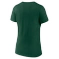 thumbnail image 3 of Women's Green William & Mary Tribe Basic Arch V-Neck T-Shirt, 3 of 3