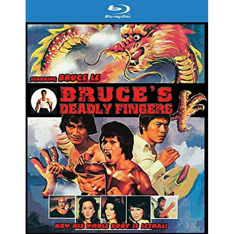 Bruce s Deadly Fingers Blu ray DVD Vci Video Action Adventure