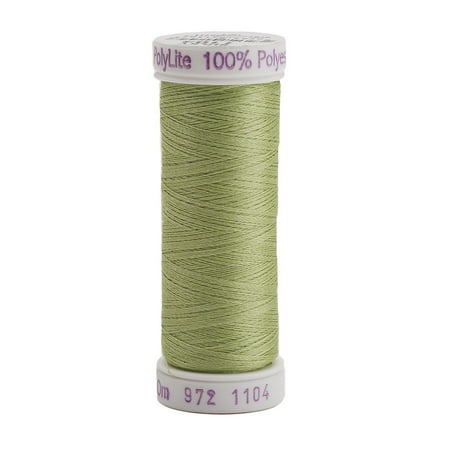 Thread Very Light - 60wt Solid Polylite Thread, 440 yd, Pastel Yellow Green, This thread is similar to Sulky Blendables, only very fine By Sulky Of America