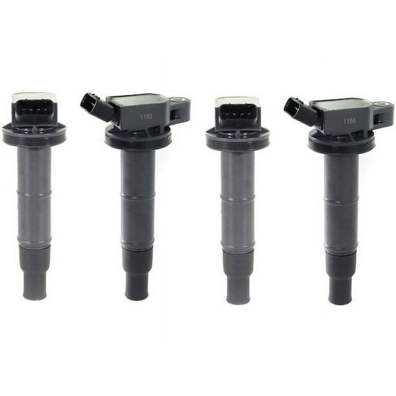 Ignition Coil Kit - 4 Piece - Compatible with 2001 - 2008 Toyota RAV4 2002 2003 2004 2005 2006 2007