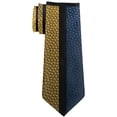 thumbnail image 2 of Championship Basketball Blue and Yellow All Over Neck Tie Multi Standard One Size, 2 of 2