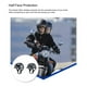 thumbnail image 3 of Toystoory Casco de motocicleta Universal Vintage para mujer y hombre, cascos de media cara para Scooter, protección para la cabeza, accesorios Ciclismo Negro mate XXL, 3 of 6