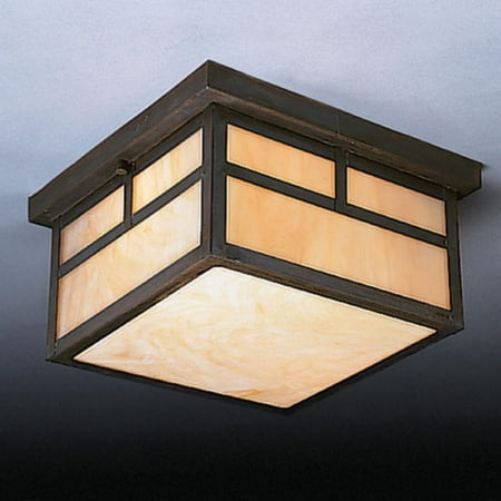 Kichler Outdoor Ceiling Light - Kichler La Mesa Outdoor Ceiling Light - 6.5H in. Canyon View