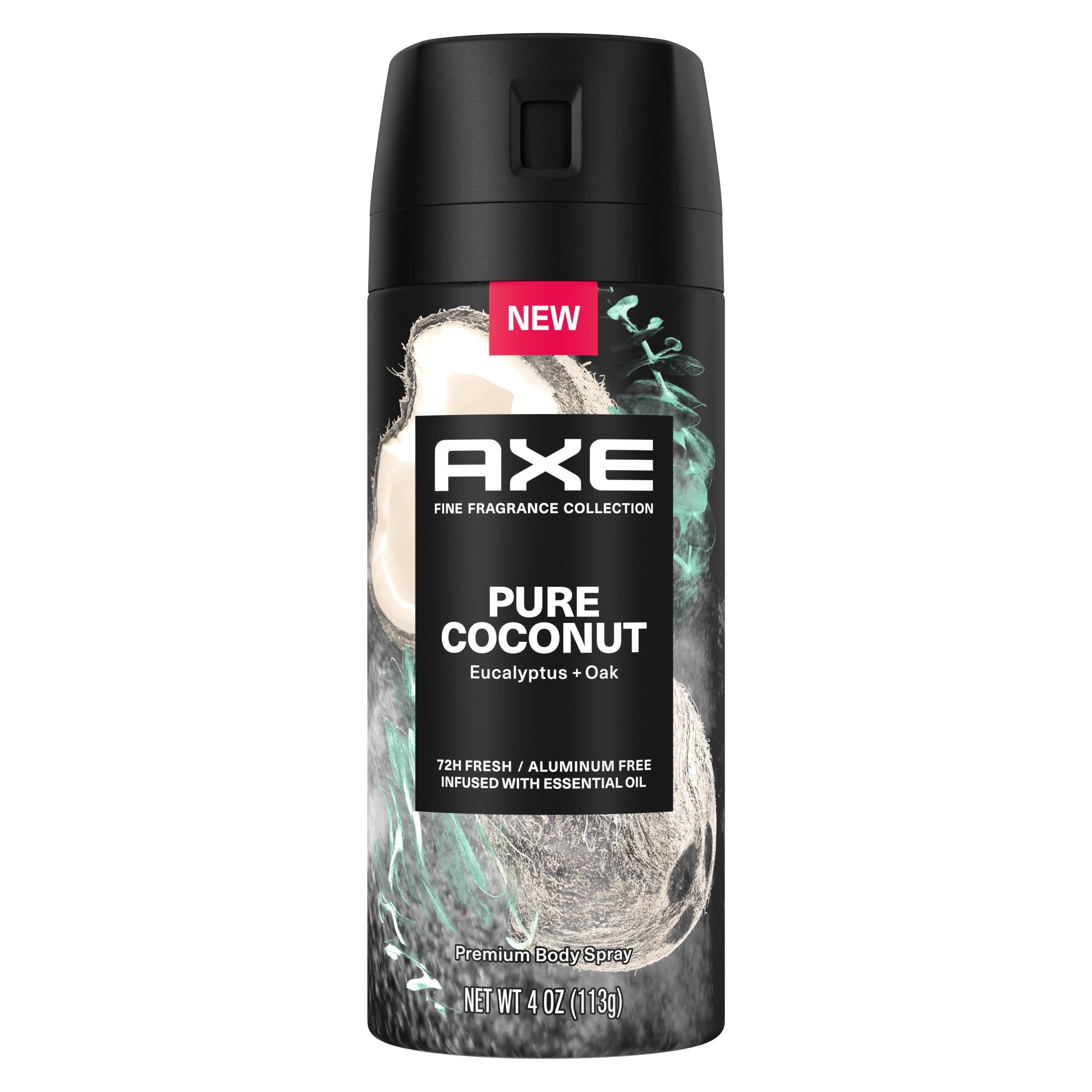 Axe Fine Fragrance Collection Premium Deodorant Body Spray for Men Pure