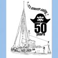 thumbnail image 3 of CafePress - Radio London 50Th Anniversary Light T Shirt - Men's Classic Graphic T-Shirt, 3 of 4
