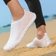 thumbnail image 6 of ChiVerve Hiking Barefoot Shoes for Women Men Breathable & Non-Slip Athletic Footwear Wide Toe Water Shoes, Designed for Walking & Running & Swimming | White, 3 Men, 6 of 9