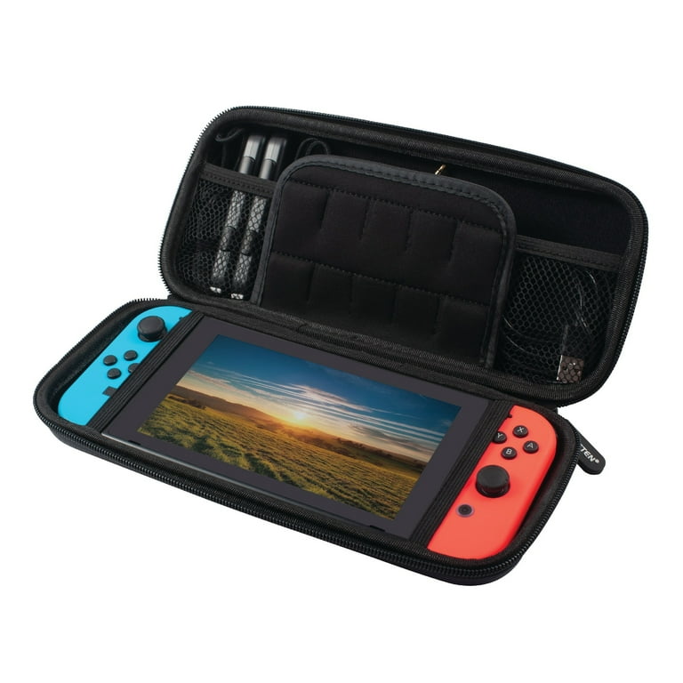 For Nintendo Switch & OLED Model Carrying Case, Black