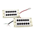 thumbnail image 1 of MERIGLARE Guitare Électrique Humbucker Pickup Compact Facile à Installer Remplace Pièce de Rechange Cou et Pont, 1 of 9