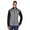 Blk Hth/ D Gr Ht, variant on Men's Newbury Colorblock Mélange Fleece Full-Zip - FOREST/ FORST HT - L