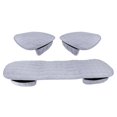 thumbnail image 3 of funtasica Universal Cover Cushion Front Rear Seat Cover Set, Car Breathable Seat Cover, Gray Grey, 3 of 9