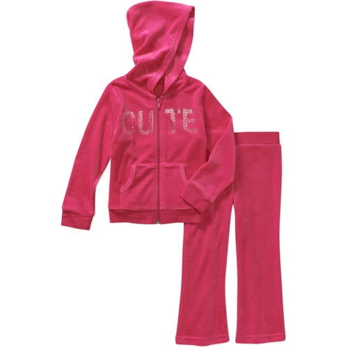 baby girl velour outfits