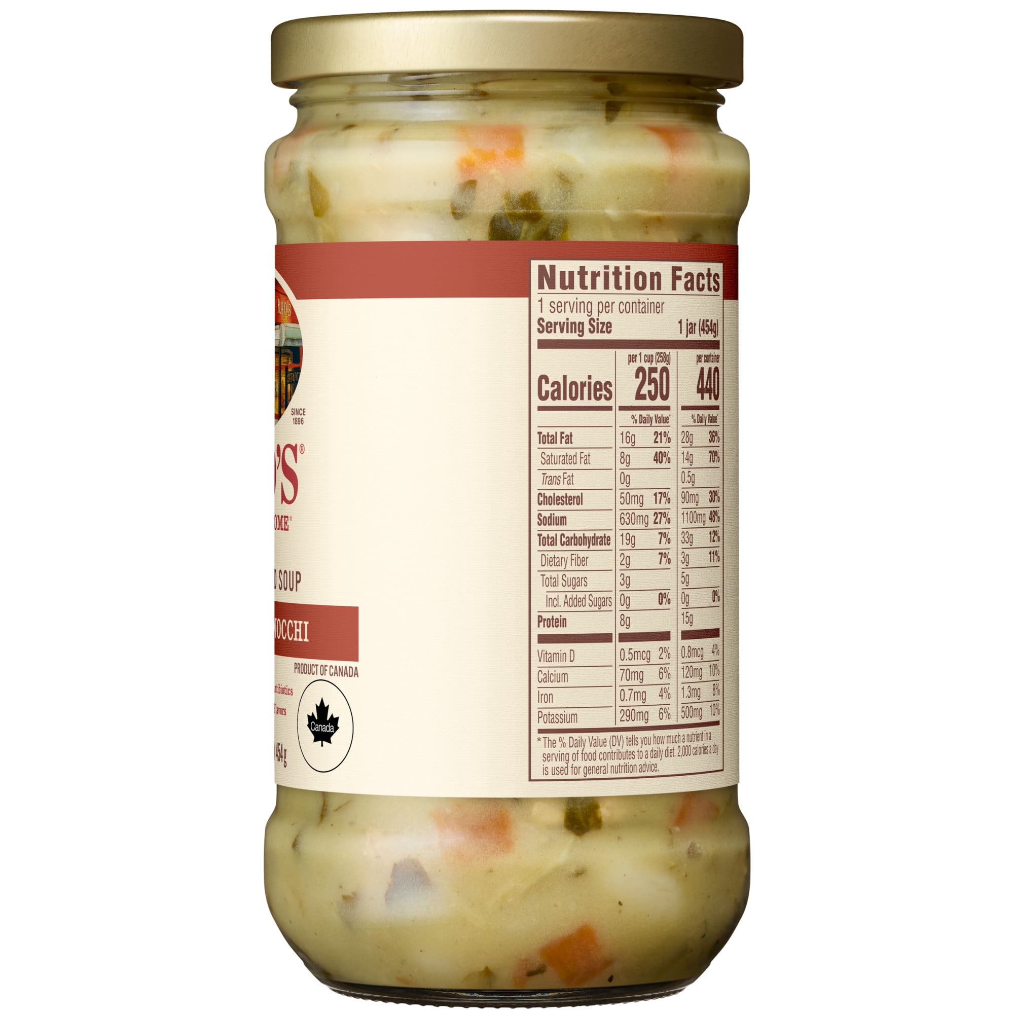 (3 pack) Rao’s Made for Home Chicken & Gnocchi Soup, 16 oz