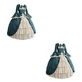 thumbnail image 2 of Minnieouse Disfraz gótico medieval auténtico - Tabla de tallas detallada para un ajuste cómodo Disfraz de cosplay de alta Fácil de usar verde verde L 2Conjunto, 2 of 6