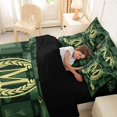 thumbnail image 5 of Catabedysis Alphabet A 7-Piece Twin Bedding,Golf Sport Games Bedding Comforter Set,Black Reversible For Boys, 5 of 7