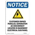 thumbnail image 1 of SignMission OS-NS-A-1218-V-10866 12 x 18 in. OSHA Notice Sign - Customer Owned Parallel, 1 of 1
