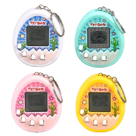 GARDVORA 2026 New Virtual Electronic Digital Pet Keychain Game Digital Game Keychain, Nostalgic Virtual Digital Pet Retro Handheld Electronic Game Machine with Keychain for Boys Girls