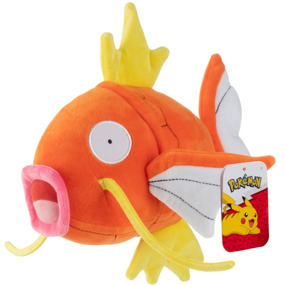 Pokemon 8" Magikarp Plush - Officially Licensed - Generation 1 Figure - Soft Stuffed Animal Toy - Gift for Kids, Boys, Girls - 2 
