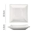 thumbnail image 2 of Farmhouse Salad Plates for Sides, Snack, Small Heavy Duty Plates, 2 of 5