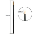 thumbnail image 2 of WHAMVOX 50Pcs Eyeliner Brush for Lip Liner Application Makeup Tool Women, 2 of 8