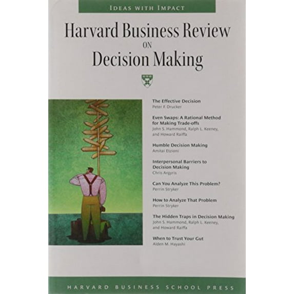Pre-Owned Harvard Business Review on Decision Making, 9781578515578, 1578515572, Paperback,