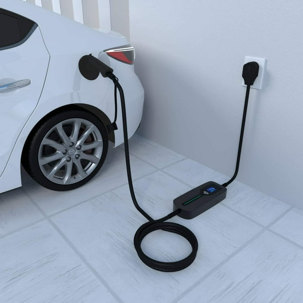 Chargeur de voiture électrique de niveau 2 portatif de chargeur de