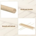 thumbnail image 4 of Unique Bargains 3/16 x 8 Inch Dowel Rods Wood Sticks Unfinished Wooden Dowel Rods Round Dowels Sticks 100 Pcs, 4 of 6