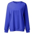 thumbnail image 5 of Haut de sous-Vêtements Thermiques en Liquidation, Chandail à Capuchon en Polyester pour Femmes, Chandails en Molleton Col Rond, Hauts à Manches Longues Décontractés Tendance pour Adolescentes, Vêtements à Col Rond, Tenues 2024, 5 of 5