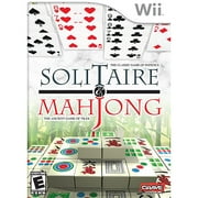 Angle View: Solitaire & Mahjong (Wii) - Pre-Owned