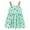Green, variant on Odeerbi Cute Dresses For Girls Toddler Kids Baby Girls 2025 Fashion Cute Sleeveless Sweet Heart Rainbow Print Slip Dress Pink