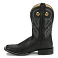 thumbnail image 3 of Tony Lama Mens Lars 11 Inch Embroidered Square Toe Cowboy  Mid Calf Boots, 3 of 5