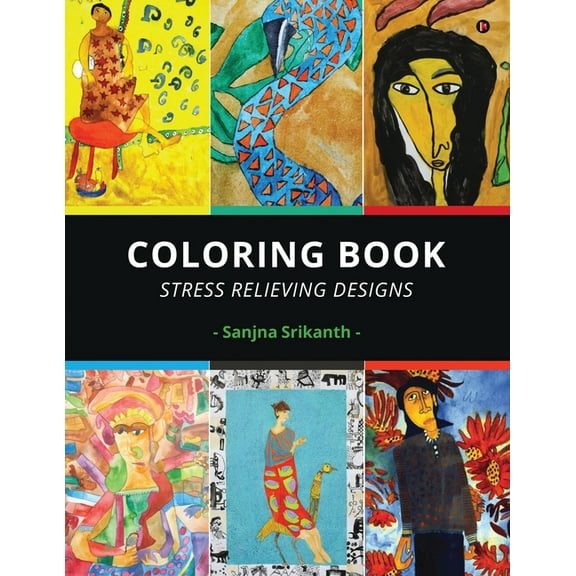 Stress Relieving Designs: Coloring Book, (Paperback)