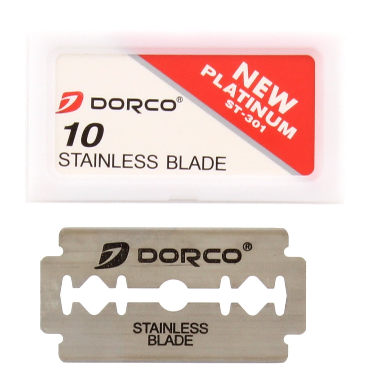 DORCO ST-301 Double Edge Razor Blades (100 Blades)
