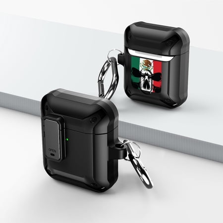 Duo Shield Secure Lock Designed For Apple AirPods Generation 1 & 2 With Hook  Black/Black price history on PriceWatchPro