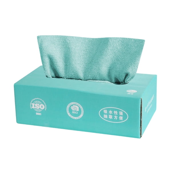 Paño de cocina desechable grueso para personas perezosas, paño de cocina lavable con agua, paño extraíble para uso seco y húmedo, trapos desechables
