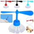thumbnail image 1 of Flmtop Creative Motorcycle Safety Helmet Suction Cup Propeller Rotatable Windmill Decor, 1 of 7