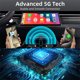 thumbnail image 5 of Scienceny Y conexión inalámbrica del adaptador automático de Android con luz ambiental multicolor de bajo retardo Paneles de instrumentos para automóviles, 5 of 6