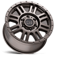 thumbnail image 2 of Black Rhino Yellowstone 18X8 6X130 48Et 110.1Cb Matte Bronze Wheel, 2 of 3