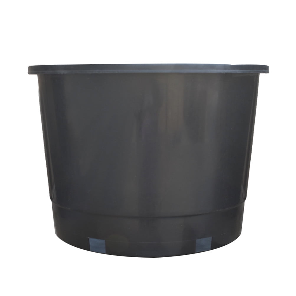 LABLT 10-Pack 10 Gallon Premium Black Nursery Pot Plant Container Garden Planter Pots