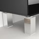 thumbnail image 5 of CHAO Patas ajustables para muebles, 4 patas de gabinete, 50 mm de altura ajustable, 0-20 mm, patas de mesa de aluminio para escritorios, sofás y muebles de bricolaje, 5 of 5