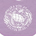 thumbnail image 4 of Inktastic Sea You at Hilton Head, Sc Boys or Girls Baby Bib, 4 of 4