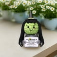 thumbnail image 6 of Crocheted Witch Hand Funny Doll Positive Energy Desktop Ornaments with Chicken Soup Card for Indoor Decoration, 6 of 6