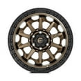 thumbnail image 3 of Fuel 1PC Cast Aluminum Rim D696 17X9 5X5.0 MT-BRNZ-BBR -12MM, D69617907545, 3 of 3