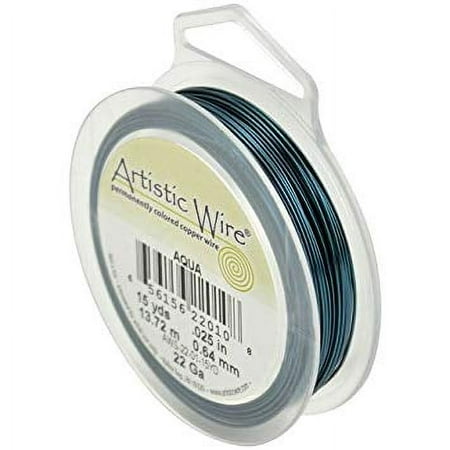 UPC: 0035926109025 | Beadalon – Artistic Wire Colored Copper Craft Wire – 22 Gauge (.64mm) – 15 yds. – Stainless Steel