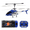 Blue, variant on Baprem RC Helicopter for Adults, 2.4GHz Remote Control Helicopter with Light & Altitude Hold, 3.5CH Fun Helicopter Toy Gifts for Beginner, Yellow