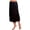 white, black and ivory white, variant on Women Half Slips Underskirt Elastic Waist Solid Color Lace Trim Maxi Long Skirt Under Dress