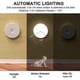 thumbnail image 3 of Led Night Light, Magnetic Indoor Motion Sensor Lamp with Free Adhesive Pads, Stick Anywhere, USB Rechargeable Wireless Sensor | Warm white | Pack of 2, 3 of 5