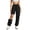 Black, variant on Hiking Pants Women Safari Clothes Zip Off Convertible Lightweight Waterproof Quick Dry Travel Golf Cargo Fishing Pant