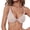 White, variant on 2024 Women's Sheer Sheer Bras Unlined Underwire Lace Mesh Ultra Thin Clear Bralette Black